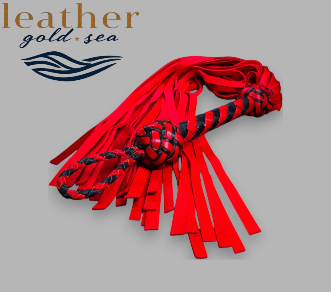 High Quality Flogger – Handmade Genuine Leather, Made in USA