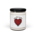 Gothic Romance Heart Candle | Soy Candle, 9oz, 80s Nostalgia New Romantic