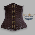 Brown Corset Underbust – Handcrafted Leather Wear