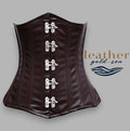 Brown Corset Leather | Handmade | Under Breast Corset