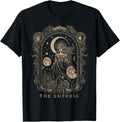 The Empress Tarot Card Goth Emo Occult Graphic Women Girls T-Shirt