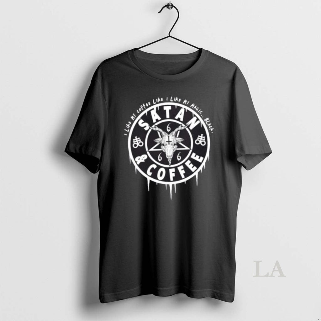 Retro Original Baphomet Goat Skull Goth Occult Pentagram Tee 2000s